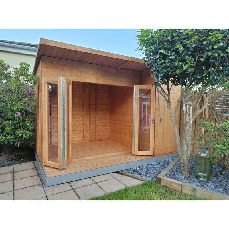 Marcel 12 x 8 Ft Shiplap Summer House, No