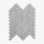 1" x 4" Marble Herringbone / Chevron Mosaic Wall & Floor Tile