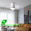 Ventilateurs de plafond avec lumières Wrought Studio ™ avec télécommande 22 pouces-1083552151