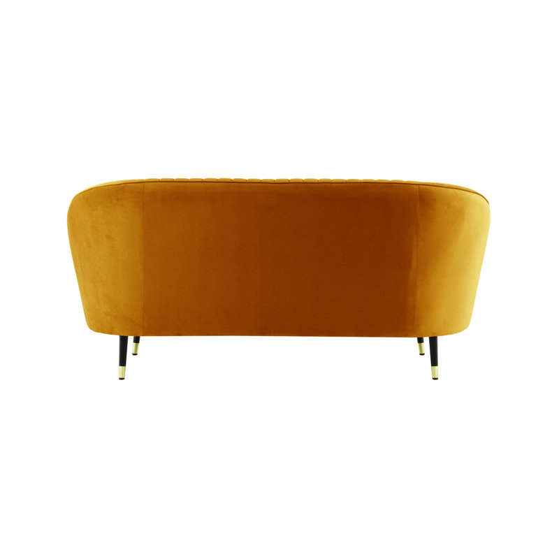 Rubio 2 Seater Sofa, Mustard