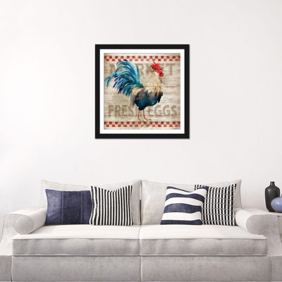 «Morning Eggs» par Conrad Knutsen, impression sur toile tendue sur châssis