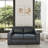 Latitude Run® Caro Leather Upholstered Loveseat-128681356