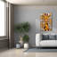  «Stain Glass Baby Giraffe» par Rich Monet, art mural sur toile, 26 po x 40 po
