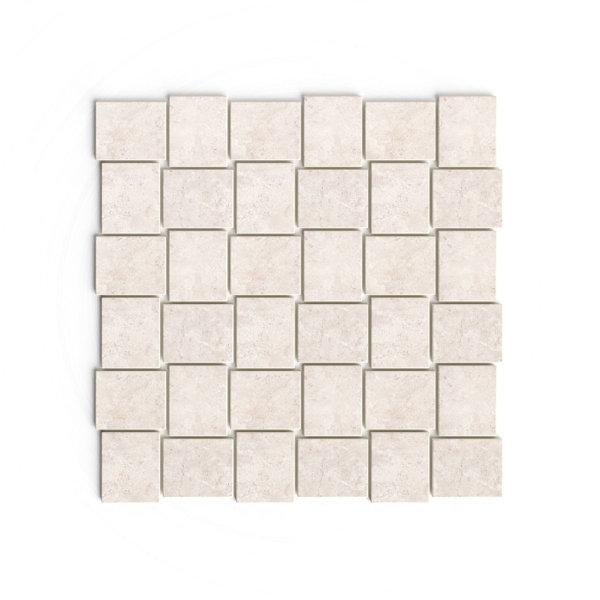 Zen Intreccio Mosaic Matte Ivory