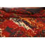 Colourful Abstract Oriental Area Rug 5x7