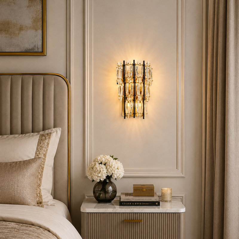 Adyanna 3-Light Iron Flush Mounted Sconce