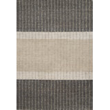 Mica Hand Knotted Striped Area Rug