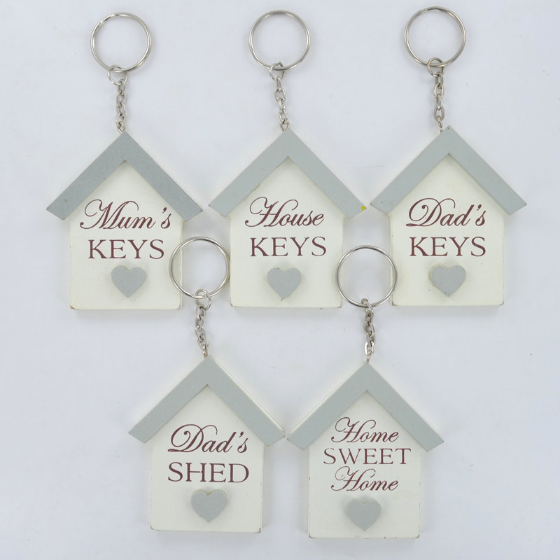 Asstd Solid Wood Wall Organizer with Key Hooks