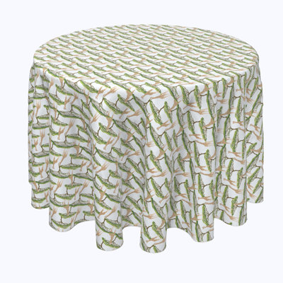 Encinoso Geometric Round Tablecloth