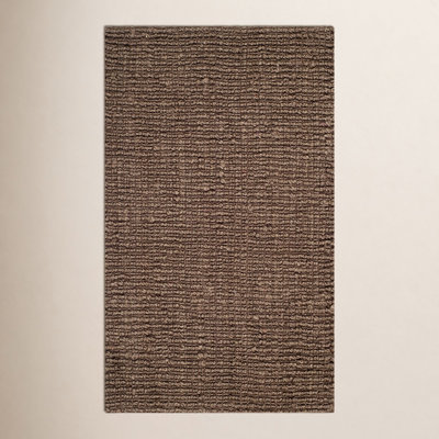 Auckland Handwoven Flatweave Jute/Sisal Brown Area Rug