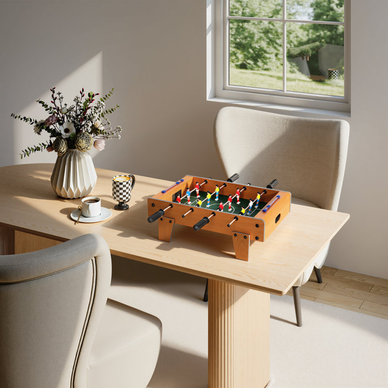 HOMCOM 50.6cm L Tabletop Foosball Table