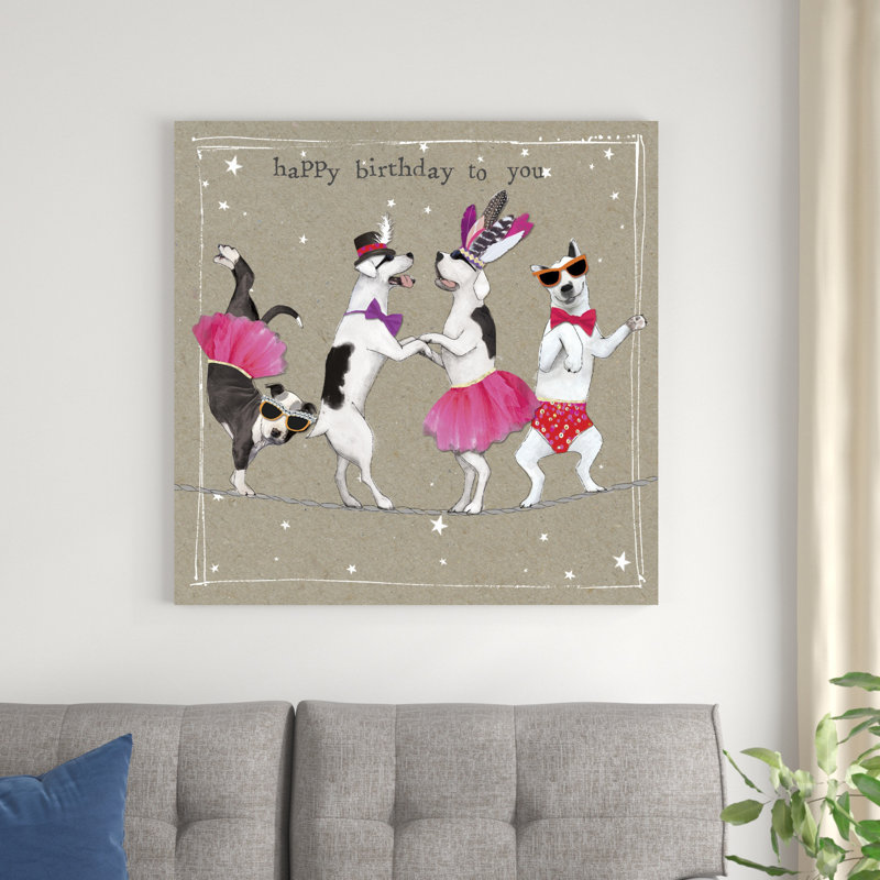 Fancypants Cool Dogs X, H 36 po x l 36 po x P 1,25 po