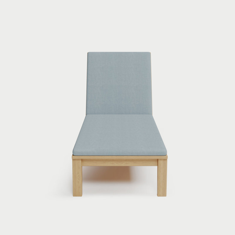 Solerno Heated Chaise Lounge — Dove, Seaglass