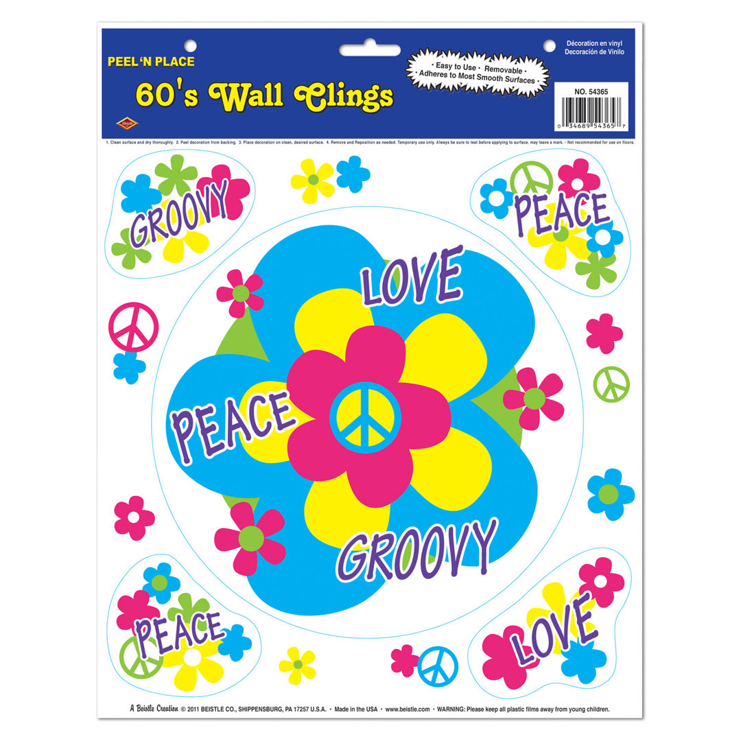 Plants & Flowers Window Decal (Set of 6) The Party Aisle™