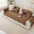 Brown Velvet/Faux Fur/Polyester