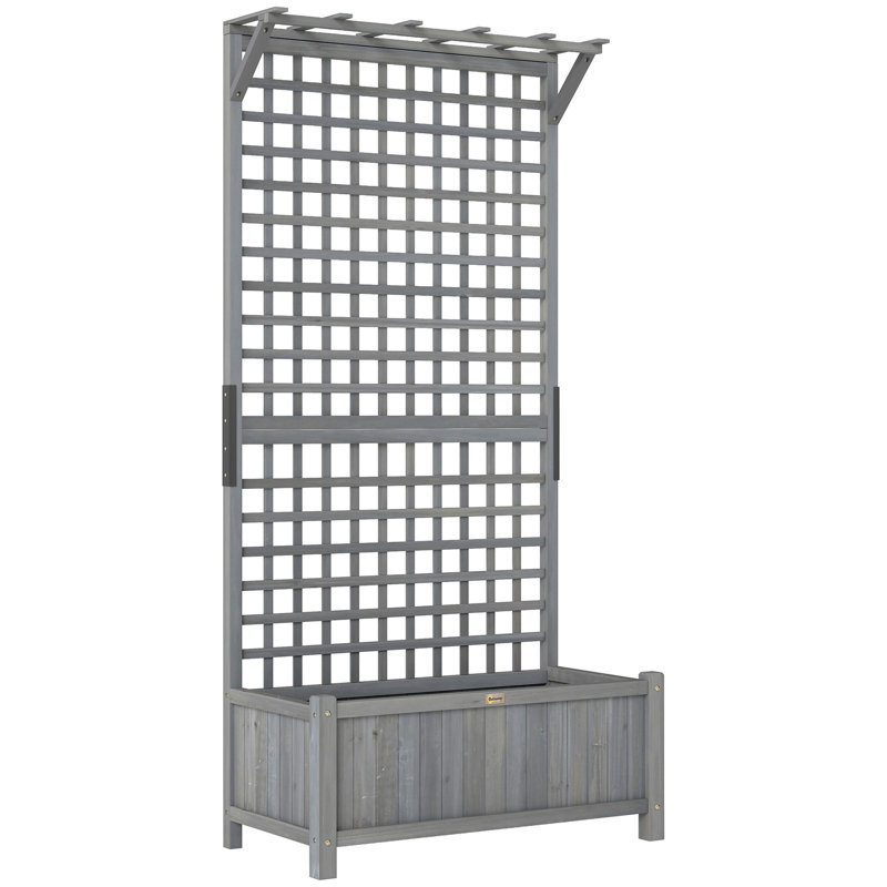 Planter, Dark Grey
