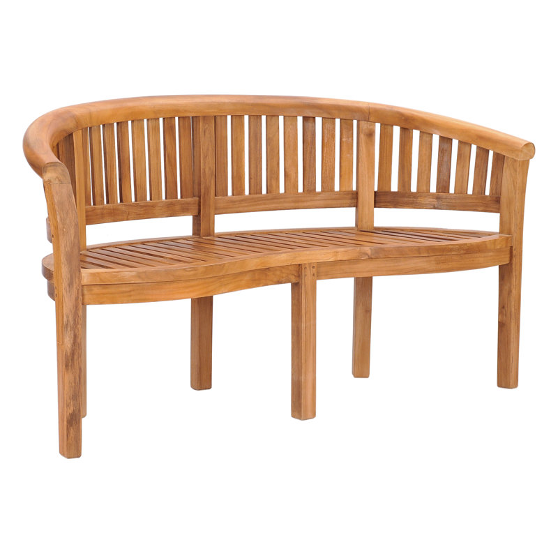 Peanut Teak Garden Bench