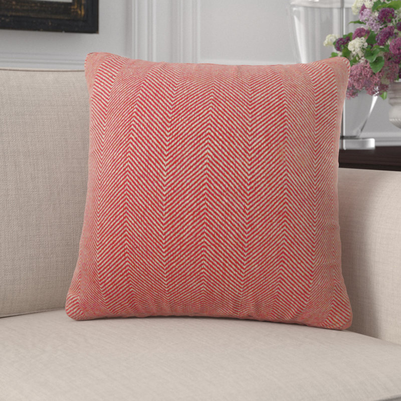 Housse et insert de coussin en coton Gamboa, H 18 po x l 18 po