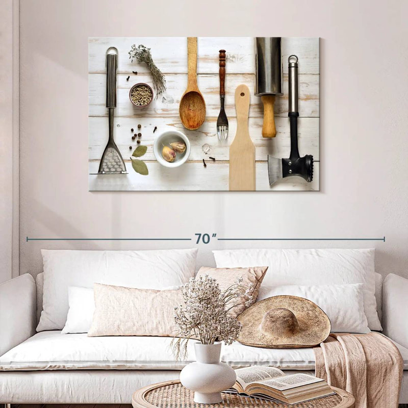 Senne Rustic Kitchenware, 30" H x 45" W