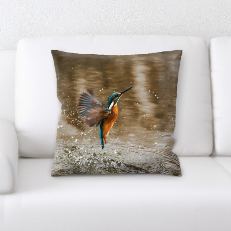 Coussin kingfisher