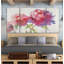 « prix pivoines ii », image multi-pièces sur toile tendue-38251310