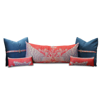 Santiago Velvet Pillow Cover & Insert