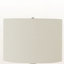 Lampe de table en céramique et ivoire Marie, H 27,25 po x l 15,83 po x P 15,89 po Marie