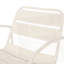 Chaise d'extérieur en fer