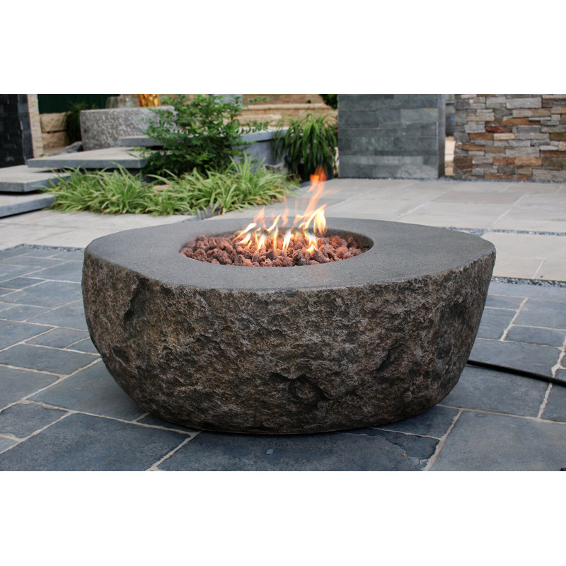 Norrington Boulder Fire Table, Natural gas