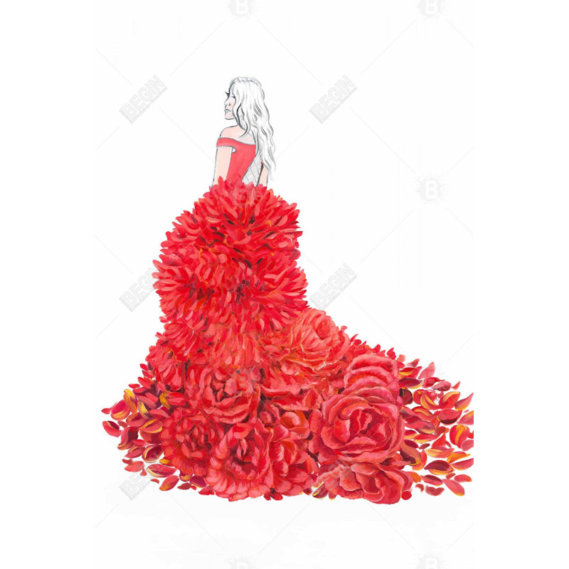 " Flower Dress "