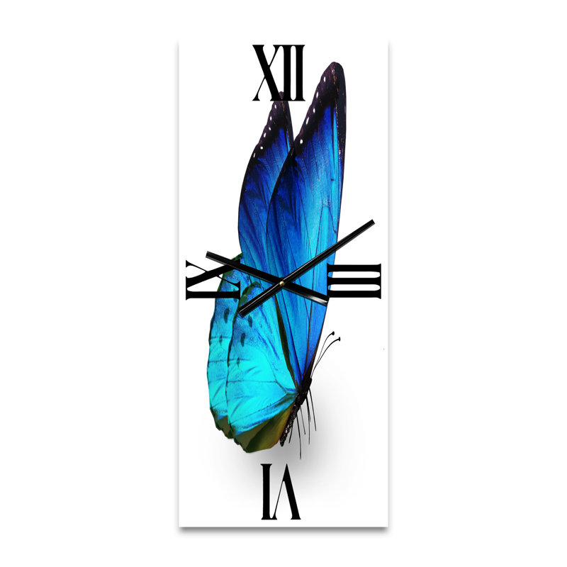 Horloge murale papillon, Grand