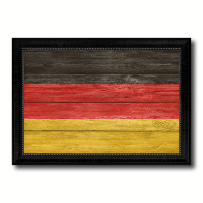 Germany Country Flag on Canvas