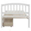 Twin Platform Storage Bed Wood Bed Frame With Two Drawers And Headboard-392021782