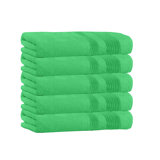  Ensemble de 5 serviettes de bain 100% coton