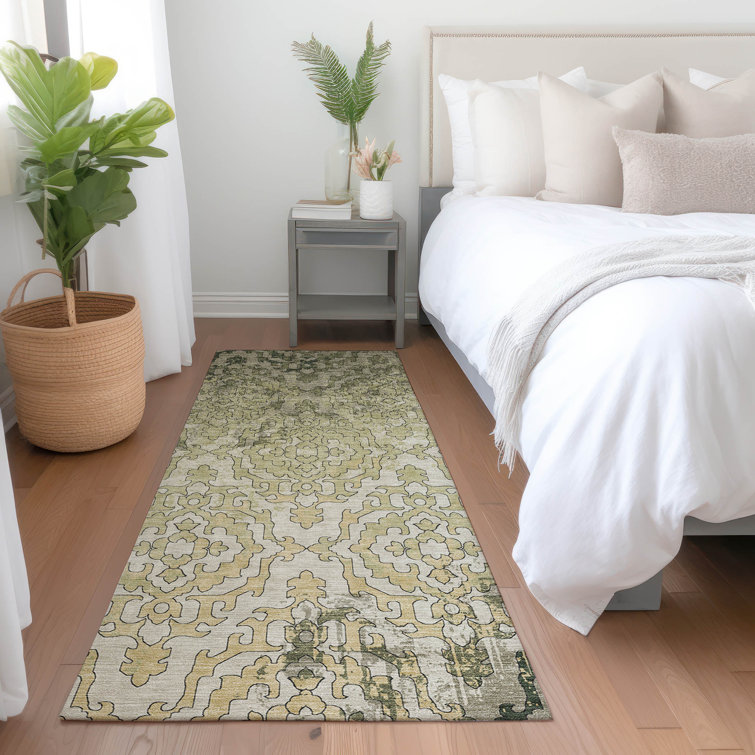 Malek Damask Indoor / Outdoor Rug
