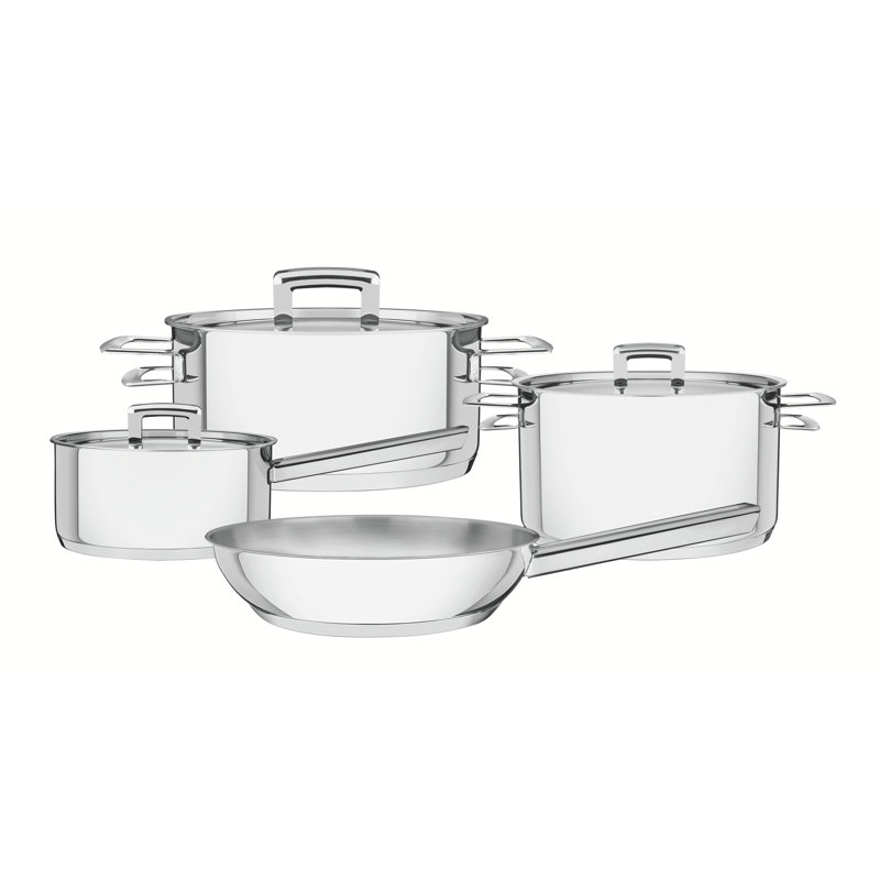 Tramontina 4 Pcs. Stainless Steel Cookware Set