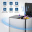 Stainless Steel Multi-Compartment Rubbish & Recycling Bin