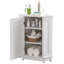 Armoire de salle de bain Armoire de rangement de coin triangulaire avec tablette ajustable-1414022129