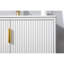 30" Modern Single Bathroom Vanity Set(with Ceramic Sink)-1215094027