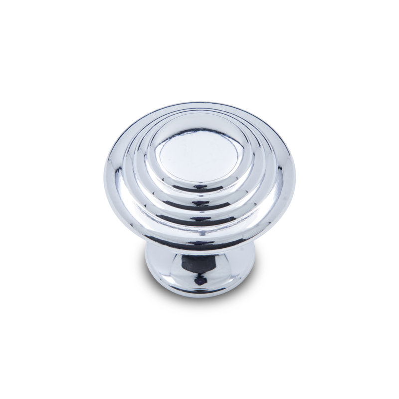 CK Series 1 1/4" Diameter Mushroom Knob, Polished Chrome