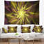 Tapisserie fleur de dorée florale-28495452