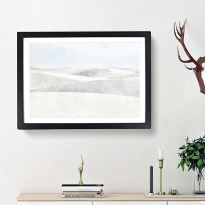 White Sands in New Mexico - Picture Frame Painting Print