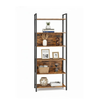 186cm H x 60cm W Steel Bookcase