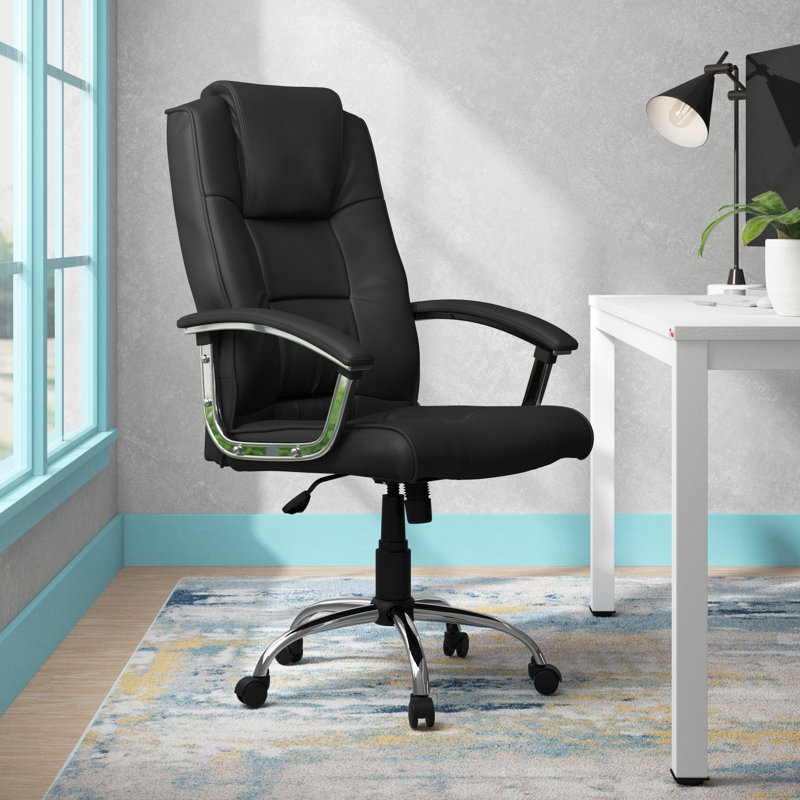 High-Back Executive Chair, Black