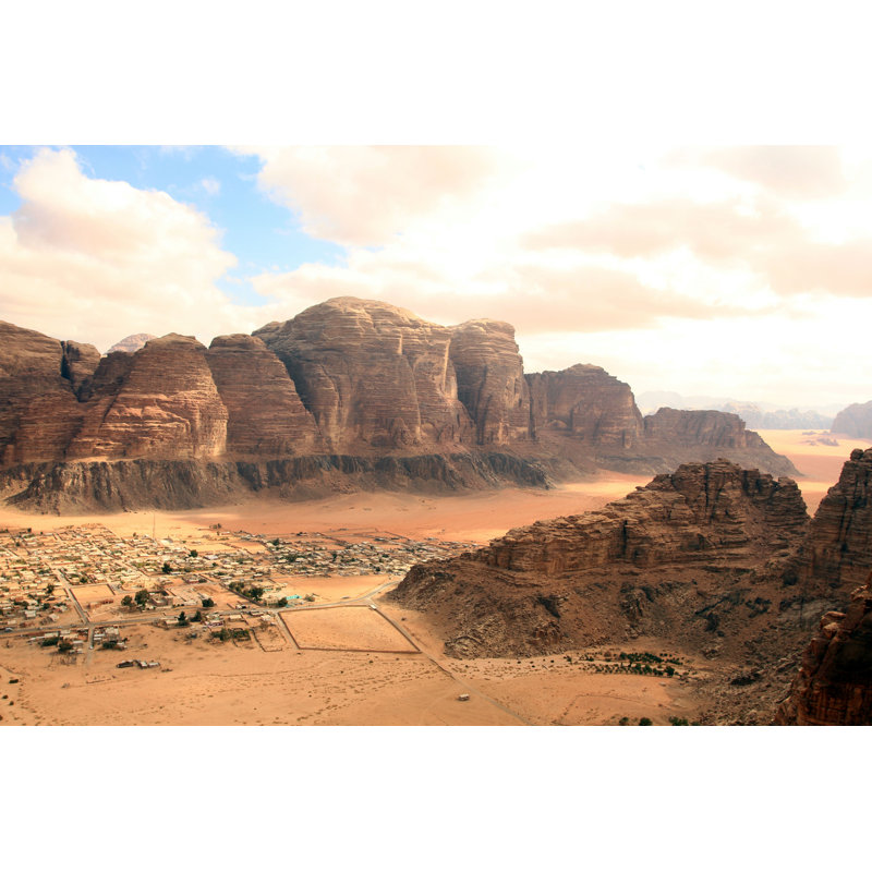 Wadi Rum Desert, Jordan par Vitalalp - Photographie sur toile tendue, L 12 po x H 8 po