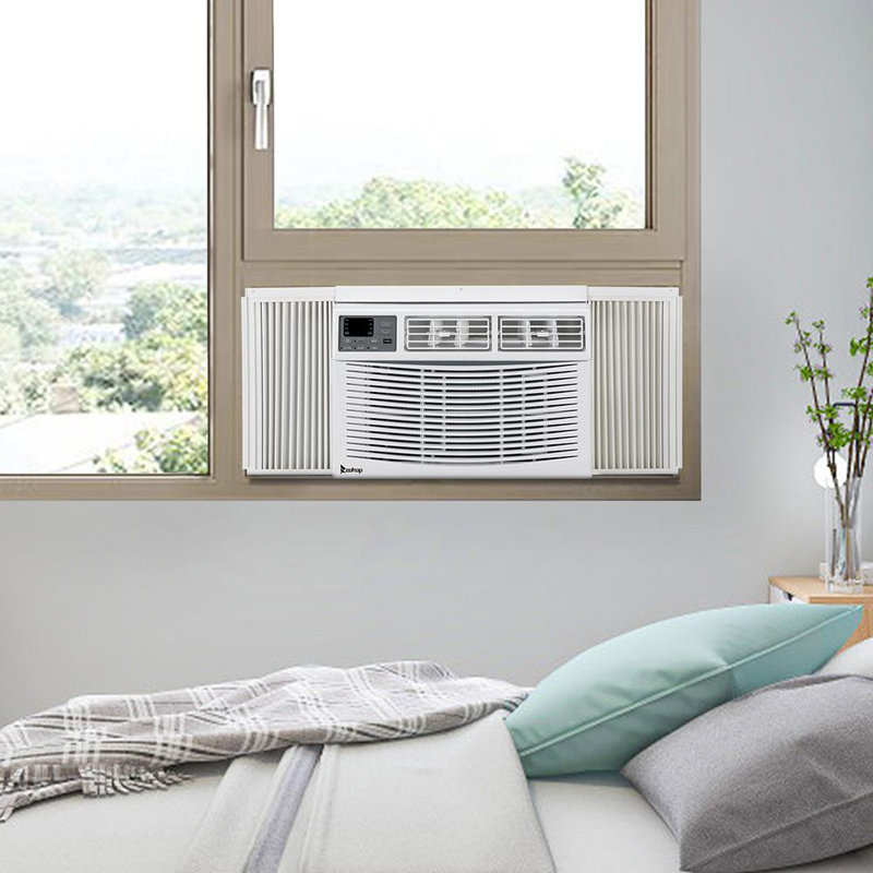Climatiseur de fenêtre portable 10 000 BTU tout-en-un avec télécommande