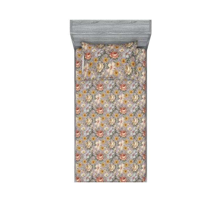Drap-housse et taies décoratives 3 pièces Ambesonne