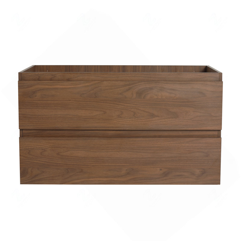 36" Wall-Mounted Bathroom Vanity Cabinet Base