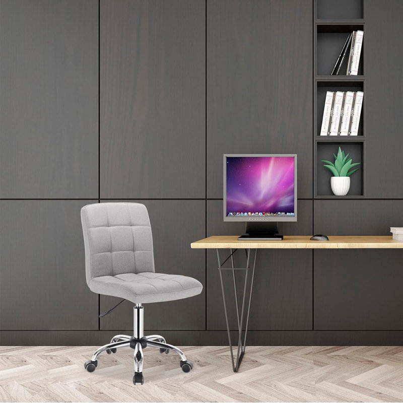 Doykos Office Swivel Chair, Light Grey