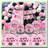 Hot Pink Balloon Set 110pcs with Ribbons